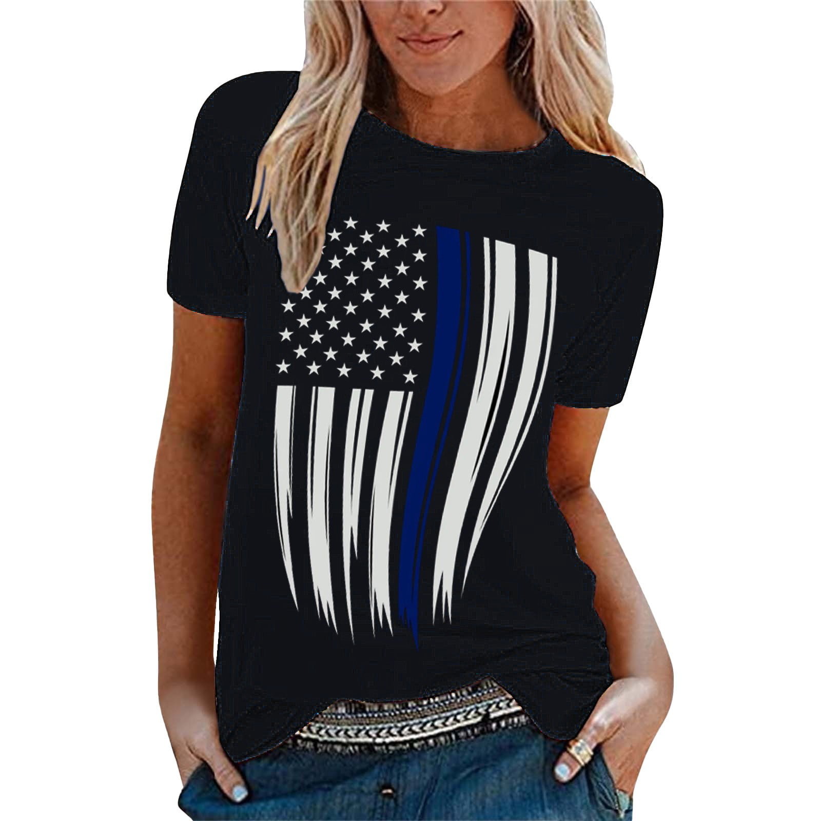 Pzocapte TShirts for Women 4 Pack Women Workout Shirts Short Sve