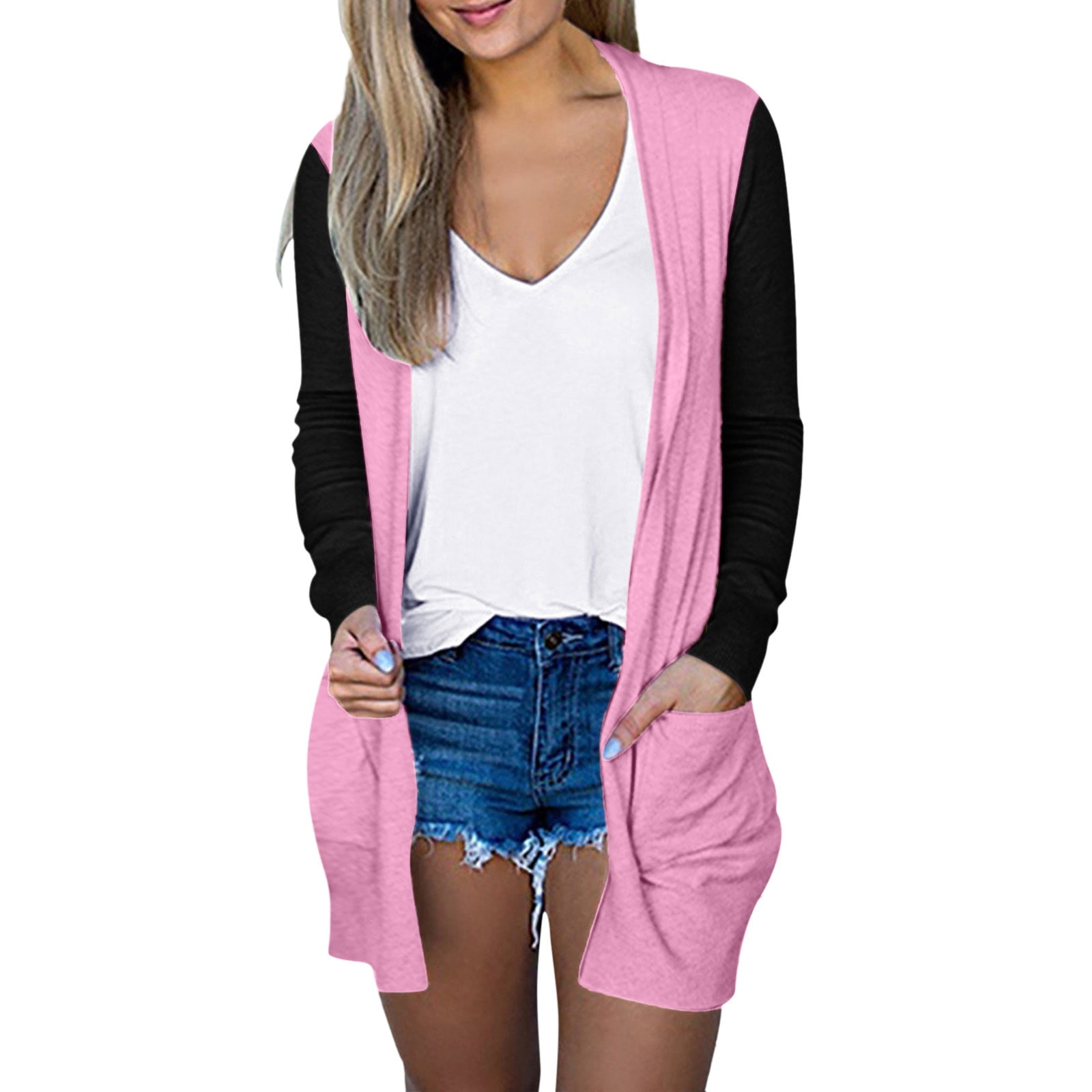 Pzocapte Women Duster Cardigans For Women Cardigan Sweaters For Women