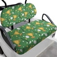 thumbnail image 1 of Pzuqiu 2 Pack Golf Cart Seat Covers Breathable Easy to Install, Compatible with Outdoor Outdoor Sports Golf Cart Seat Covers Kit(Golf Trophy Pattern), 1 of 9