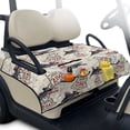 thumbnail image 1 of Pzuqiu 2-Person Quilted Golf Cart Seat Cover With 4 Pockets - Non Slip Universal Fit Patriotic Pattern Protector For Golfers, 1 of 9