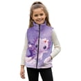 thumbnail image 1 of Pzuqiu Axolotl Kids Zip Up Vest Size 5-6 Toddler Girl Clothes Casual Practical Fall Outerwear Versatile Soft Personalized Winter Sleeveless Jacket with Pockets for Everyday Wear, 1 of 7