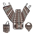 thumbnail image 1 of Pzuqiu Aztec Tribal Style Dog Car Seat Cover Nonslip Scratchproof Pet Back Seat Cover Hammock with Car Garbage Bag Adjustable Triangle Dogs Bandanas 3 Piece, 1 of 6