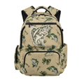 thumbnail image 1 of Pzuqiu Bass Fish Camo Bow Kids Backpack School Backpack for Kids Lightweight Breathable School Bookbags 17 Inch Laptop Daypack for Daily Use Short-Distance Travel Hiking Age 6-18, 1 of 7
