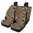 thumbnail image 1 of Pzuqiu Bear Camo Car Seat Covers Full Set Breathable Front and Rear Seat Cover Set Durable Stretchy Auto Decor Fit for Trucks Cars, 1 of 10