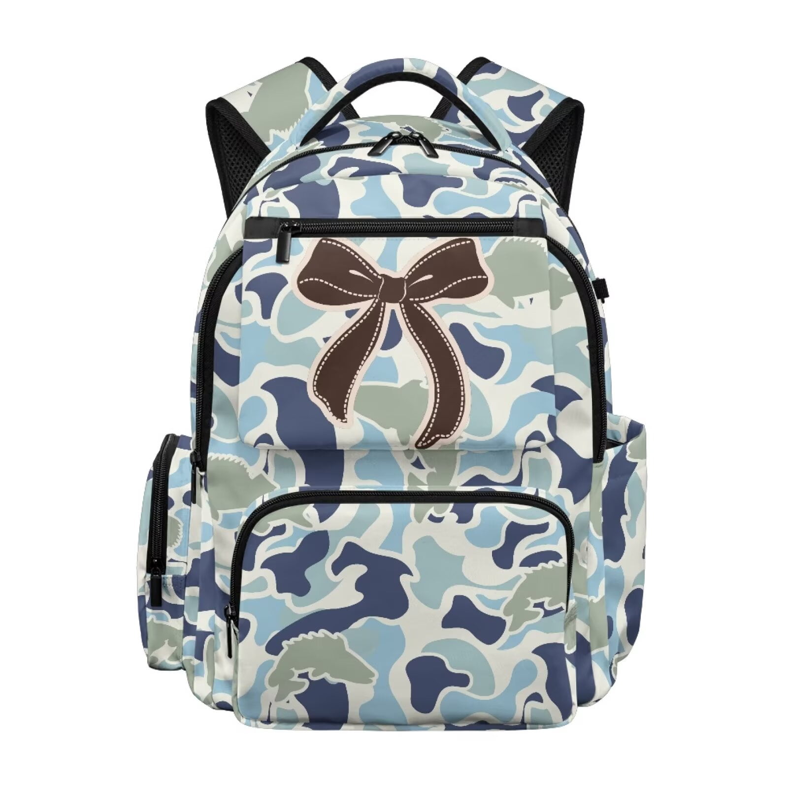 amazon.com backpacks for kids Asge Backpack School Boys for Camo Bookbag for Middle School Bags Waterproof Travel Back Pack (Blue) The size of school backpack is 17.8 inchx11.8 inchx6.3 inch(L*W*H) Kids Backpack Stylish Backpacks For