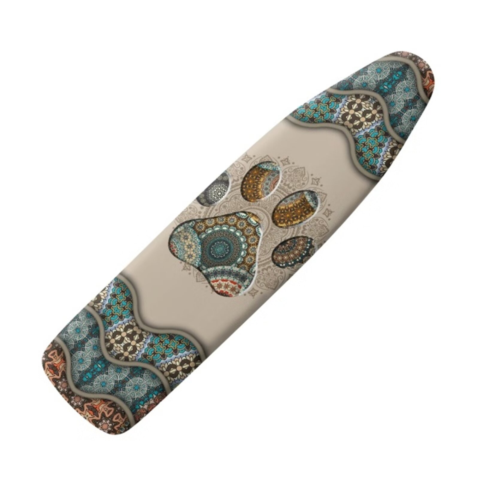 Pzuqiu Boho Table Top Ironing Board Cover and Pad Replacement Iron