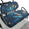 thumbnail image 1 of Pzuqiu Butterfly Flower Golf Cart Blanket Seat Covers Universal EZGO TXT Golf Cart Seat Covers Comfortable Breathable Easy to Install Golf Blanket Suitable for All Seasons, 1 of 7