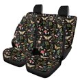thumbnail image 1 of Pzuqiu Butterfly Leaf Pattern Breathable Car Seat Covers, Easy to Install Full Set Fit for Cars, 1 of 10
