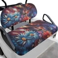 thumbnail image 1 of Pzuqiu Butterfly Starry Sky Pattern Golf Cart Seat Lightweight, Keeps Seats Clean Golf Cart Seat Covers Fit for Club Car Precedent, 1 of 9
