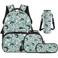 thumbnail image 1 of Pzuqiu Camo Bass Fish School Backpack Set for Kids with Lunch Bag 17 Inch Book Bags for Girls 10-12 Years Old, Schoolbag for Boys Pencil Bag Water Bottle Bag School Bookbag Sets, 1 of 7