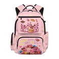 thumbnail image 1 of Pzuqiu Candy Axolotl Schoolbag for Girls 17 Inch Backpacks Lightweight Bookbags Outdoor Camping Hiking Rucksack for Teenagers Students Comfortable Shoulder Bookbag 10-12 Years, 1 of 7