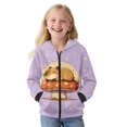 thumbnail image 1 of Pzuqiu Capybara Hoodie Sweatshirt Size L for Girls Warm Fleece Full Zip Hooded Kids Sweatshirt Fashion Hoodies with Pocket Sweatshirts Long Sleeve for Kids Toddlers, 1 of 7