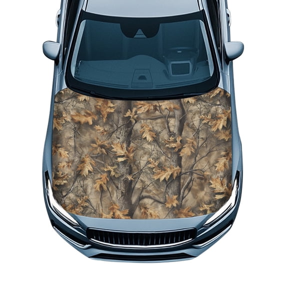 Pzuqiu Car Hood Cover Elastic Fabric, Car Hood Cover Protector Stretch Fabric Portable UV Resistant Hood Covers for Cars for Trucks
