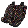 thumbnail image 1 of Pzuqiu Car Seat Covers Breathable Polyester, Compatible with Vehicle Seats Sedan Seats, for Sedans Cars, Paw prints, 1 of 10