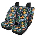 thumbnail image 1 of Pzuqiu Car Seat Covers, Compatible with Van Seats Front Seat, Car Seat Covers Full Set for Sedans Cars Lightweight, Floral Pattern, 1 of 10
