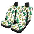 thumbnail image 1 of Pzuqiu Car Seat Covers Easy to Install, Compatible with Auto Seats SUV Seats, Car Seat Covers Full Set Fit for Trucks Sedans Anti-Slip, Cactus, 1 of 10
