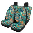 thumbnail image 1 of Pzuqiu Car Seat Covers Easy to Install Polyester, Compatible with Front Seat Rear Bench, for Trucks Sedans, Butterflies Print, 1 of 10