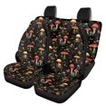 thumbnail image 1 of Pzuqiu Car Seat Covers Full Set Breathable Polyester, Compatible with SUV Seats Automotive Seats, for Sedans Most Sedans, Enchanted Mushroom Forest, 1 of 10