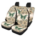 thumbnail image 1 of Pzuqiu Car Seat Covers Full Set Car Interior Decor Breathable Front and Rear Seat Cover Set Polyester Automobile Interior Decorate Accessories, 1 of 10