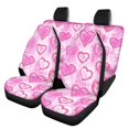 thumbnail image 1 of Pzuqiu Car Seat Covers Full Set Easy to Install, Compatible with Vehicle Seats SUV Seats, Front and Rear Seat Cover Set Fit for Truck Cars Non-Slip, 1 of 10