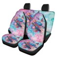 thumbnail image 1 of Pzuqiu Car Seat Covers Interior Polyester, Compatible with Sedan Seats Vans Seats, for Trucks Sedans, Turtle and Butterfly Pattern, 1 of 10