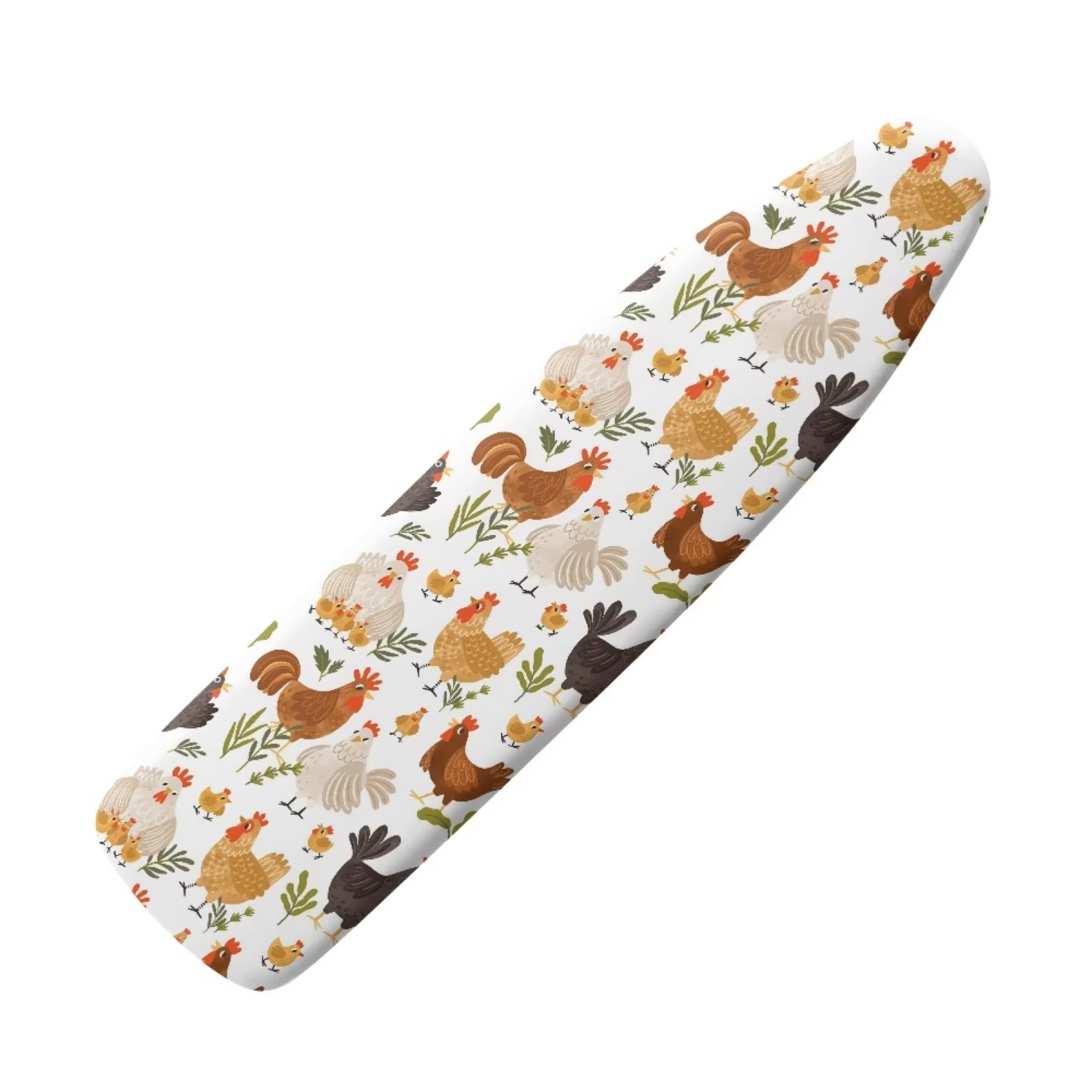 Pzuqiu Cartoon Rooster Iron Board Covers Standard Heavy Duty Padded
