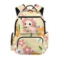 thumbnail image 1 of Pzuqiu Cute Axolotl Floral Backpack for Girls 17 Inch School Backpack Breathable Padded Shoulder Bag for Teens Students Daily Use Travel Hiking Lightweight Bookbag Age 6-18, 1 of 7