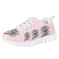 thumbnail image 1 of Pzuqiu Cute Sloth Girls Sneakers Pink Size 11 Kids Training Running Shoes Lightweight Breathable Athletic Tennis Walking Shoes, 1 of 5
