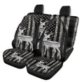 thumbnail image 1 of Pzuqiu Deer Flag Car Seat Cushion Trendy Accessories Full Set Front Seat Cover, Non-Slip Breathable Compatible with Trucks Cars Most Sedans, 1 of 10