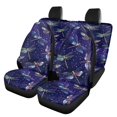 thumbnail image 1 of Pzuqiu Dragonfly Pattern Car Seat Covers 3 Pieces Car Seat Covers Set Breathable Full Set Suitable for Trucks Cars, 1 of 10