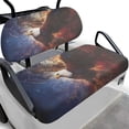 thumbnail image 1 of Pzuqiu Eagle Skyline Golf Cart Seat Covers Breathable, All Weather Golf Cart Accessories Fit for Club Car Precedent Seat, 1 of 10