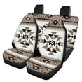 thumbnail image 1 of Pzuqiu Ethnic Style Car Seat Cover 4 PCS ,Car Front Seats and Rear Bench Cove Universal Vehicle Seats Cushion Pad Mat Automotive Interior Protection Accessories, 1 of 7