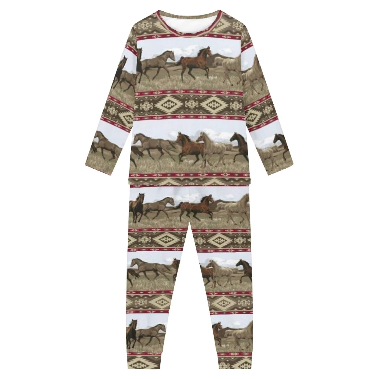 Pzuqiu Fashion Nightwear Youth Boys 15Y 16Y Skin Friendly Pajamas