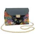 thumbnail image 1 of Pzuqiu Flower Cat Leather Crossbody Bags for Women Trendy Soft Leather Quilted Shoulder Bag with Chain Strap Exquisite Practical Quilted Crossbody Purse for Women, 1 of 7