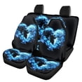 thumbnail image 1 of Pzuqiu Galaxy Dog Portrait Car Seat Covers Full Set Anti-Slip Full Backrest, for Car Interiors Front Seats Vans Seats Suitable for Truck Trucks, 1 of 10