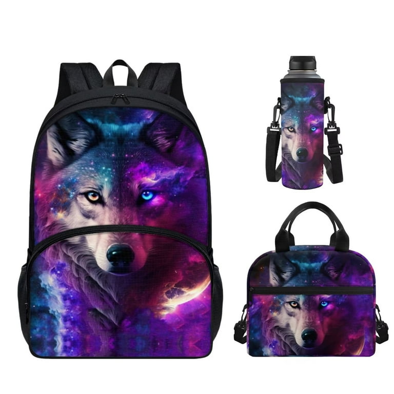 Wolf cheap book bag