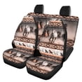 thumbnail image 1 of Pzuqiu Galloping Horses Automotive Vehicle Cushion Washable Car Seat Covers Full Set Interior Accessories Polyester Automobile Seat Cover Sets, 1 of 10