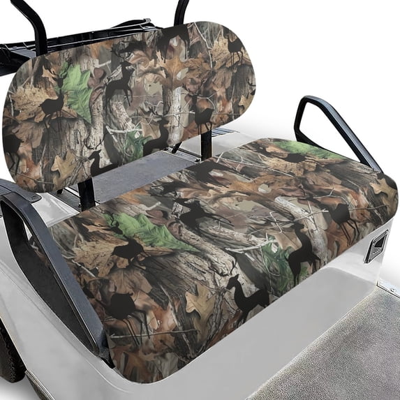 Pzuqiu Golf Cart Accessories Suitable for All Weather, for Outdoor Golf Car Seat, Golf Cart Seat Covers, Compatible with Ezgo Seats EZGO Club Car