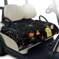 thumbnail image 1 of Pzuqiu Golf Cart Accessory with 4 Front Pockets Polyester, Compatible with Outdoor Golf Carts, for EZGO Yamaha Club Car, Spider Web Pattern, 1 of 9