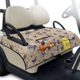 thumbnail image 1 of Pzuqiu Golf Cart Seat Covers With Pockets, Compatible with Outdoor, Quilted Golf Cart Seat Covers Fit for Club Car Yamaha, American Cowboy Golf Pattern, 1 of 9