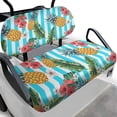 thumbnail image 1 of Pzuqiu Golf Cart Seat Covers Soft and Comfortable, for 2-Seats Cart, Golf Cart Bench Seat Covers, Compatible with Club Car Precedent Seat 2 Person Seats Golf Carts, 1 of 10