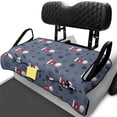 thumbnail image 1 of Pzuqiu Golf Cart Seat Covers with Paw Print Pattern, Golf Cart Seats Cushion for 2 Passenger Club Car Models, 1 of 9