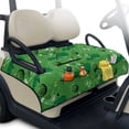 thumbnail image 1 of Pzuqiu Golf Equipment Pattern Golf Cart Seat Covers Portable, for Outdoor, Foldable Golf Cart Seat Cover, Compatible with Yamaha Club Car, 1 of 9