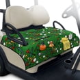 thumbnail image 1 of Pzuqiu Golf Equipment Quilted Golf Cart Seat Cover - Universal 2-Person With 4 Pockets - Durable Non-Slip Protector For Golfers, 1 of 9
