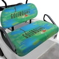 thumbnail image 1 of Pzuqiu Golfbound 2-Piece Golf Cart Seat Covers | Breathable Washable Universal Protection for Most 2-Seater Golf Carts, 1 of 10