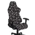 thumbnail image 1 of Pzuqiu Gothic Sun Computer Game Chair Cover Set of 4 Stretchable Moon Seat Cushion Protectors Slipcover with Straps and Zipper for Home Decor, Shop, Living Room, Office, 1 of 7