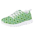 thumbnail image 1 of Pzuqiu Green Hat Girls Running Shoes Size 2 St. Patrick's Day Kids Tennis Shoes Big Boys Lace Up Breathable Sneakers School Shoes, 1 of 5