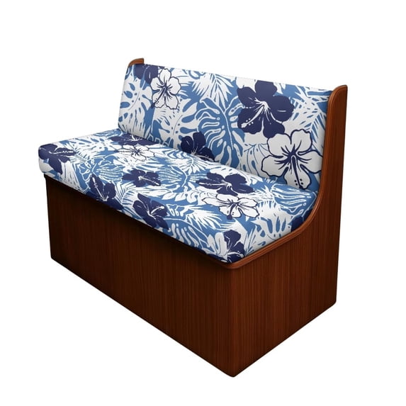 Pzuqiu Hibiscus Flower RV Dinette Cushion Covers Comfortable Camper Cushion Couch Covers Stretchable Campers Accessories Full Coverage for RV Camper Sofa