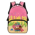 thumbnail image 1 of Pzuqiu Just A Girl Who Loves Baseball Customized 17 Inch School Backpack for Kids Personalized Schoolbag with Name Durable Bookbag Large Capacity Custom Backpack for Teens, 1 of 7