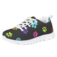 thumbnail image 1 of Pzuqiu Kids Tennis Shoes Dog Paws Print Comfortable Flat Running Shoes Breathable Air Mesh Child Shoes for Girls Boys Size 11, 1 of 7